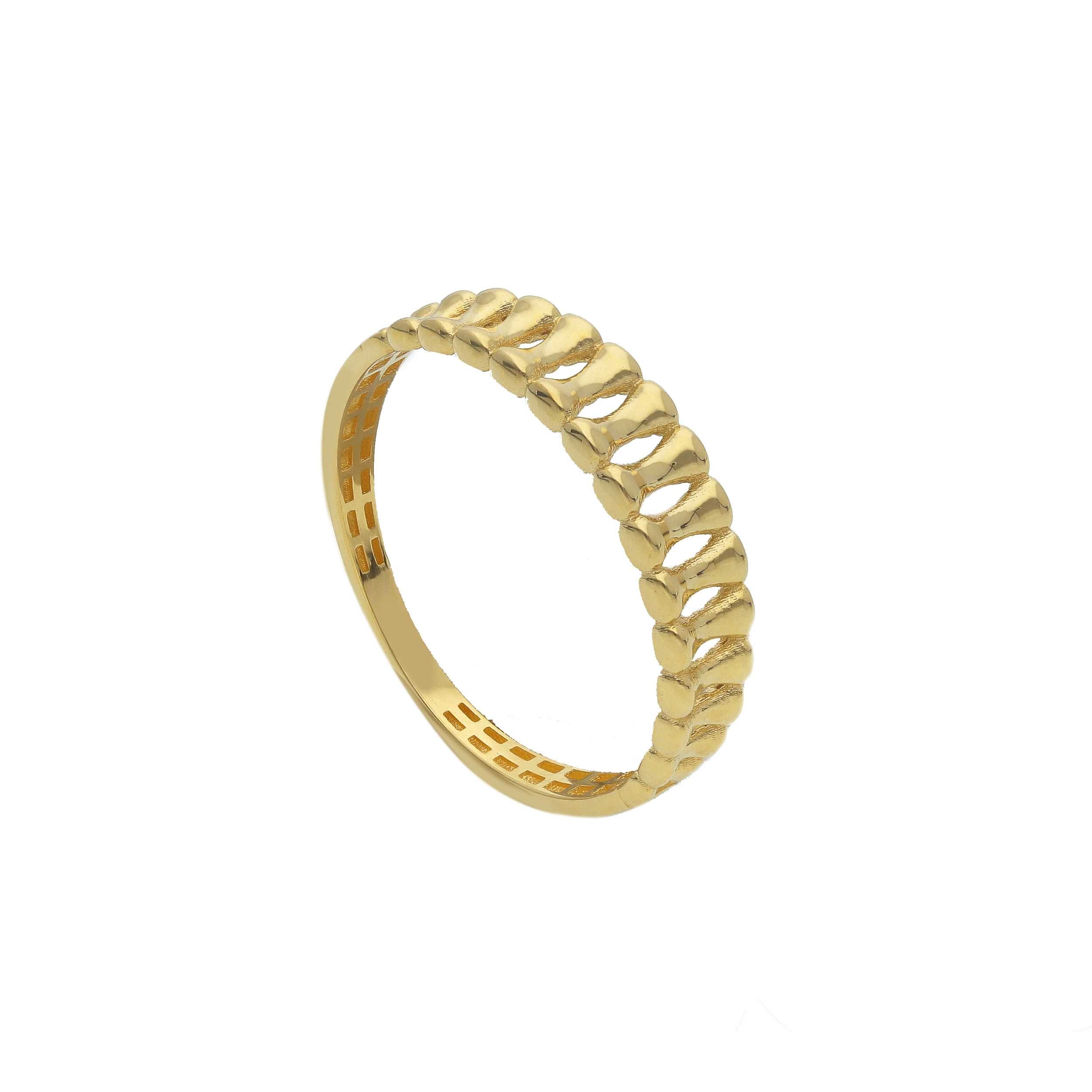 Anello Abeni in oro giallo 18k