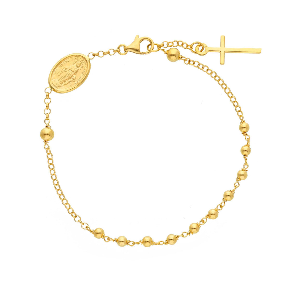 "Bracciale Abeni "Rosario" in oro giallo 18k"