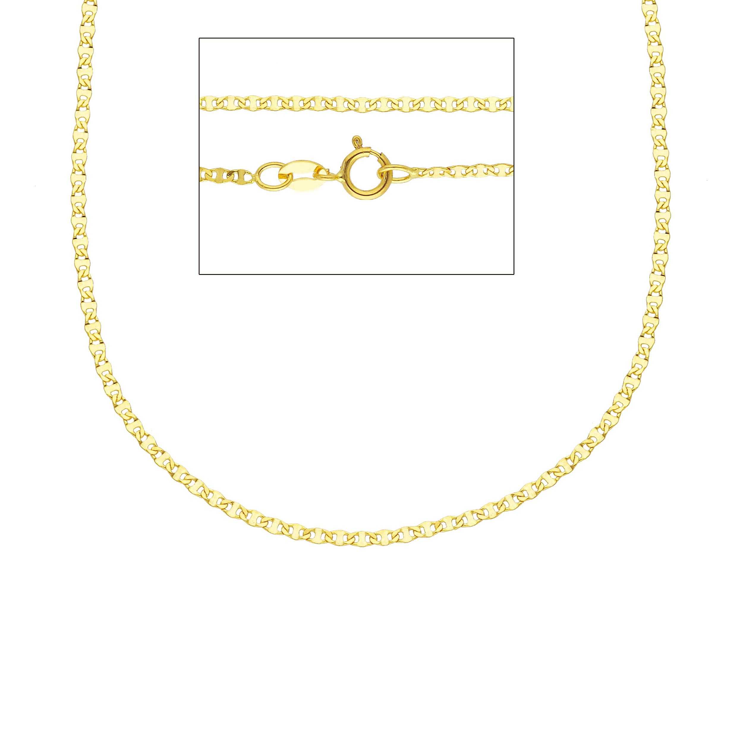 Collana Abeni in oro giallo 18K 50 cm