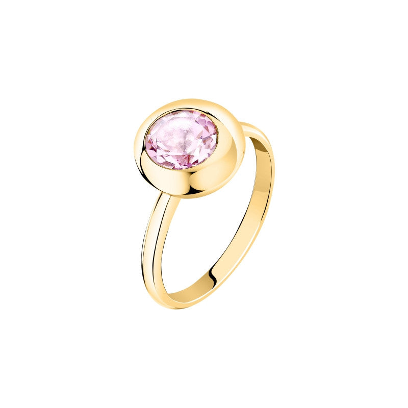 Anello Morellato Tesori eterni con quarzo rosa