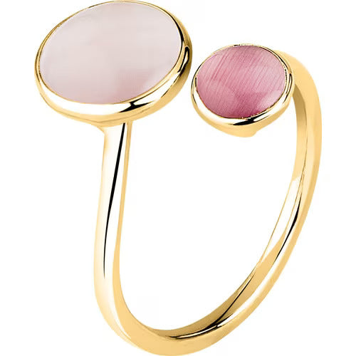 Anello Morellato Venezia in argento con pietre rosa