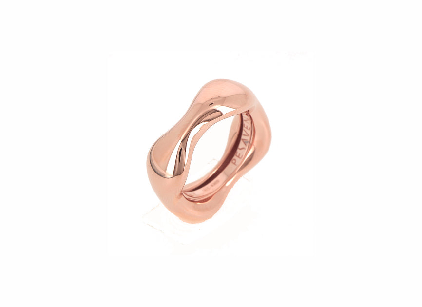Anello Pesavento Elegance in argento laminato rosa