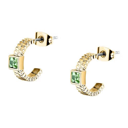Orecchini Morellato Gioia con zirconi verdi