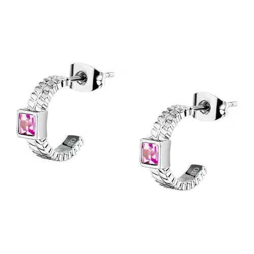 Orecchini Morellato Gioia con zirconi rosa