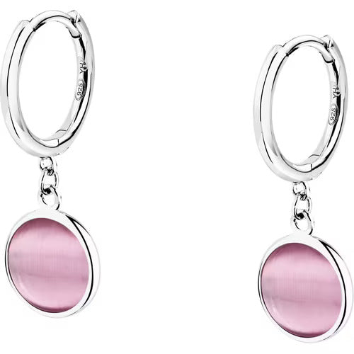 Orecchini Morellato Venezia in argento con cristalli rosa