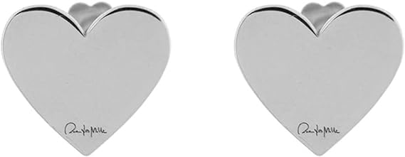 Orecchini Rue des Mille in argento con cuore