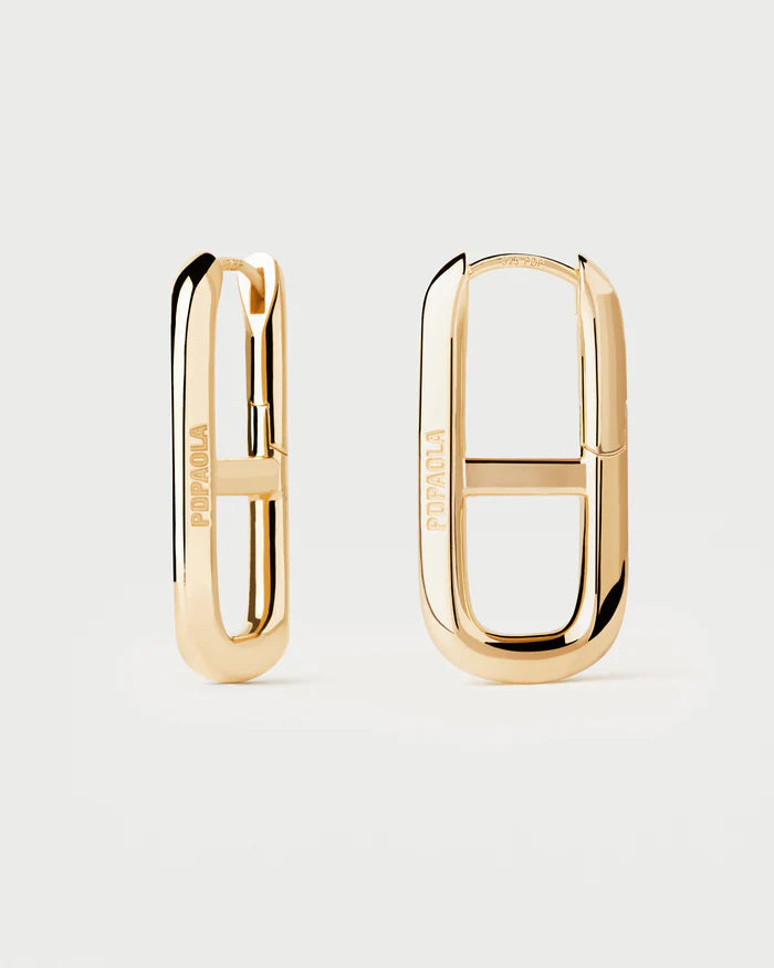 Orecchini PDIPAOLA in argento placcato oro