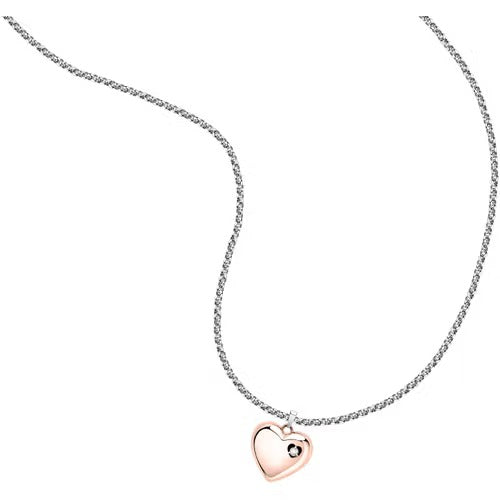 Collana Morellato Talismani chiama angeli con cuore rosato