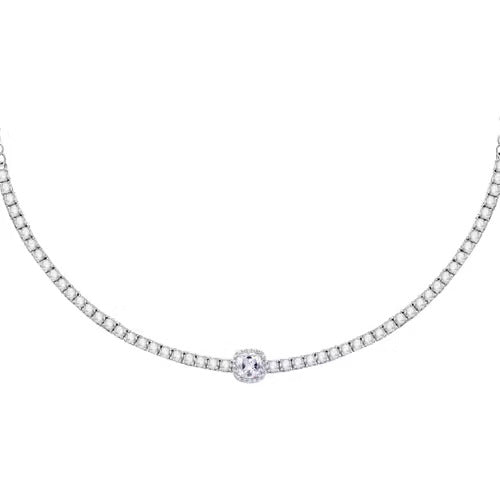 Collana Morellato Tesori in argento con zirconi