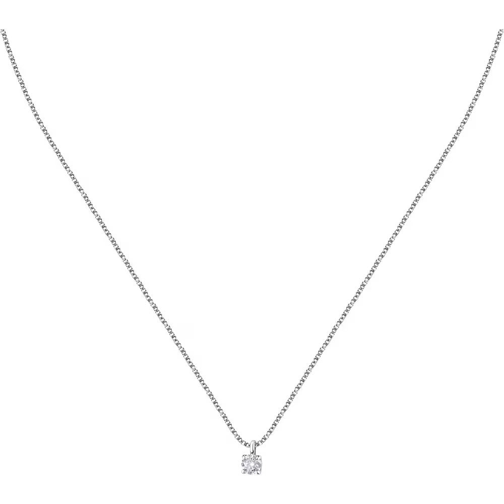 Collana Morellato Tesori in argento con zircone