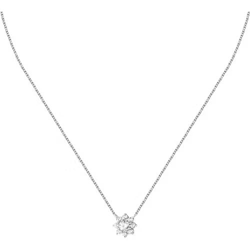 Collana Morellato Tesori in argento con zirconi