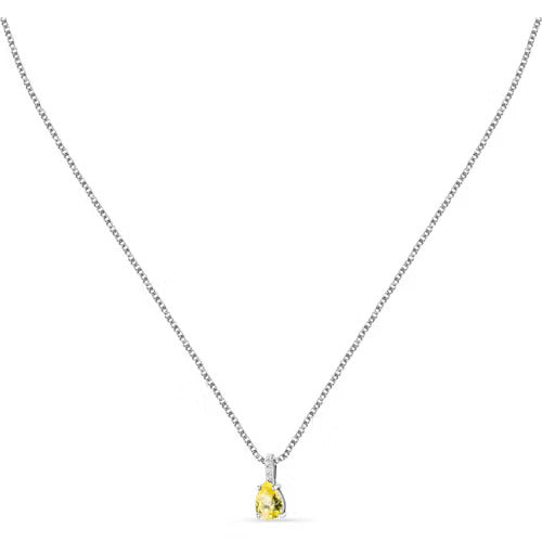Collana Morellato Tesori con zircone giallo