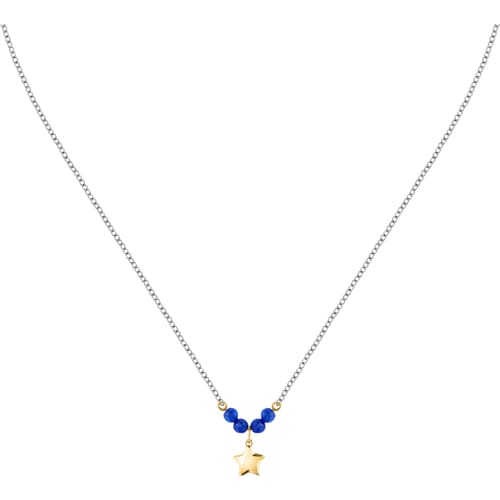 Collana Morellato Talismani con stella e agata blu