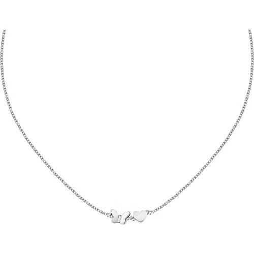 Collana Morellato Talismani con cuore e farfalla