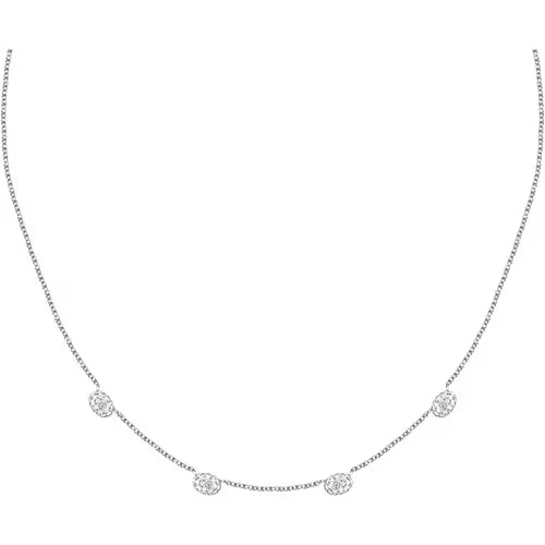 Collana Morellato Pavé in argento con zirconi