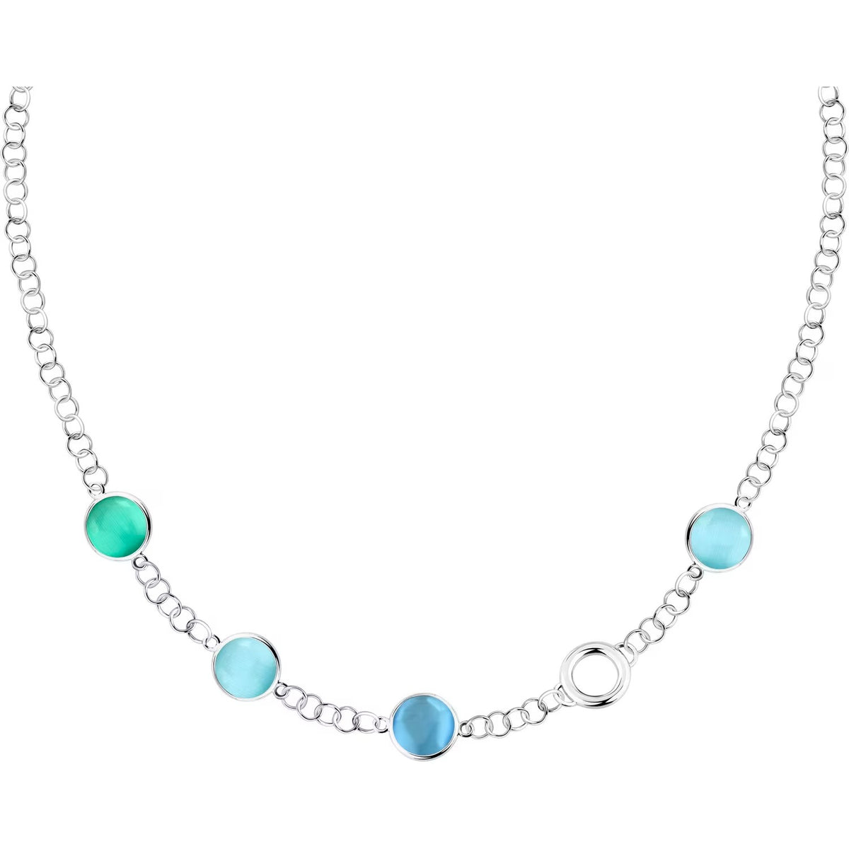 Collana Morellato Venezia in argento con pietre azzurre