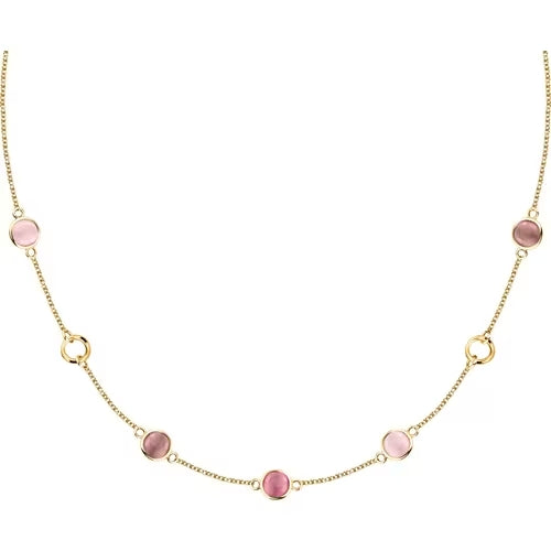 Collana Morellato Venezia in argento laminato giallo con pietre colorate
