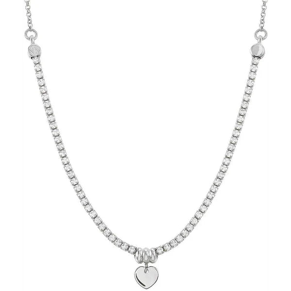 Collana Nomination in argento con cuore pendente