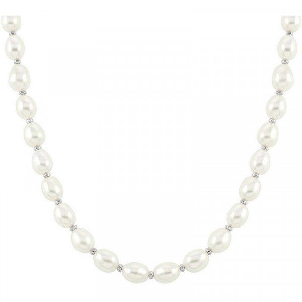 Collana Nomination in argento con perle