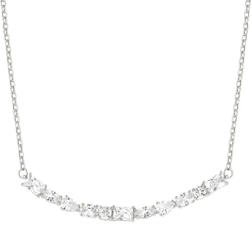 Collana Nomination in argento con zirconi