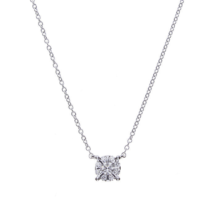 Girocollo Salvini Daphne in oro bianco con diamanti