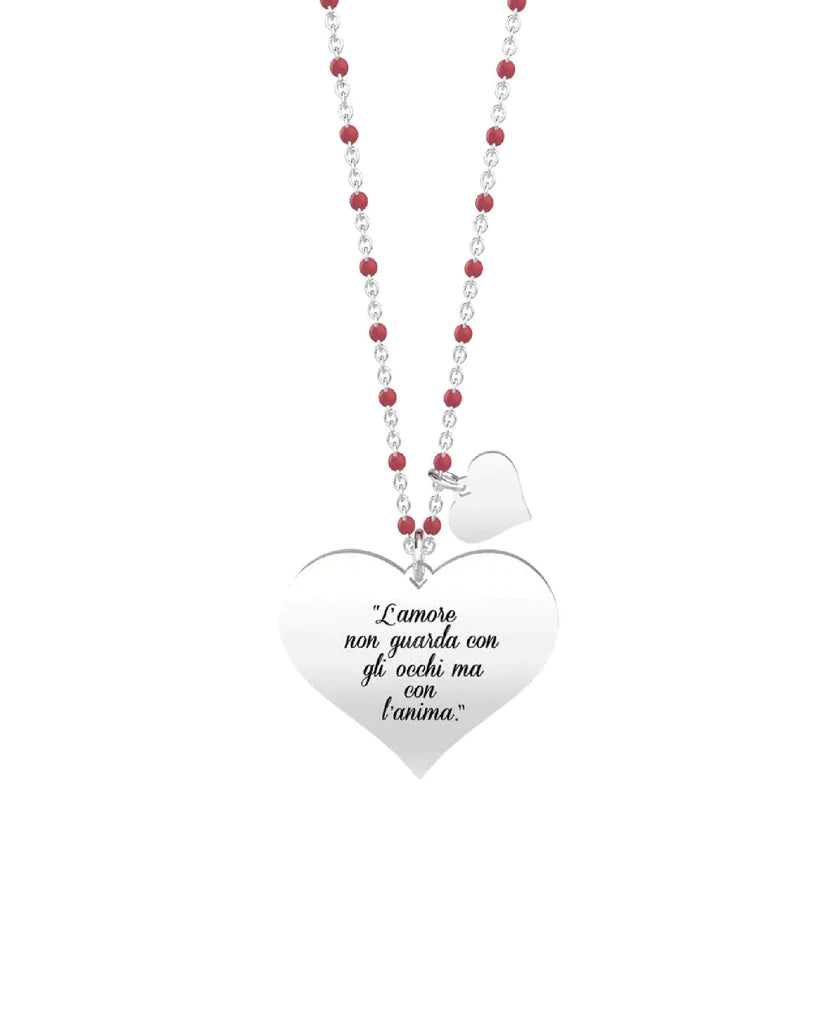 Collana Kidult amore con cuore