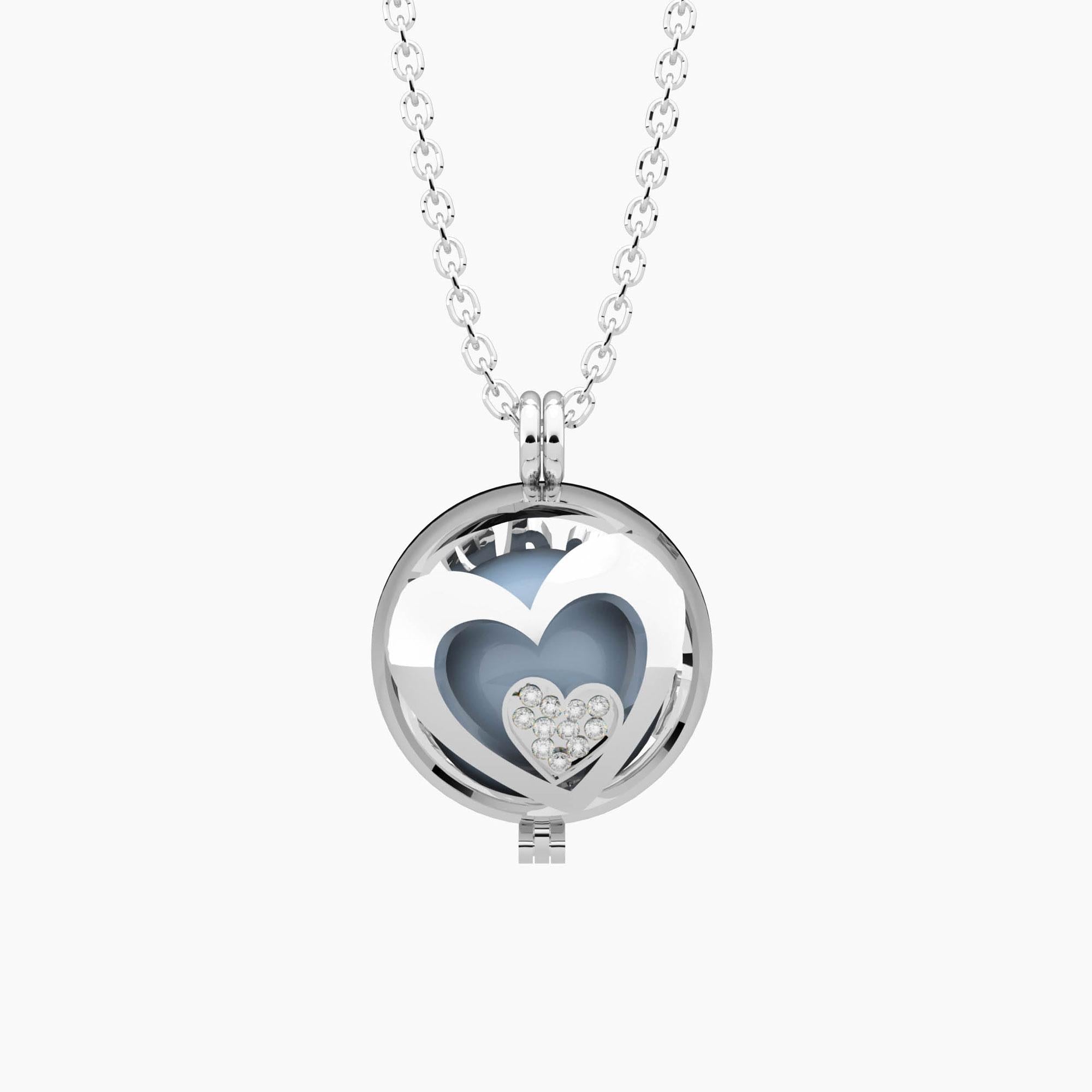 Collana Kidult Moments chiama angeli con scritta Made with love
