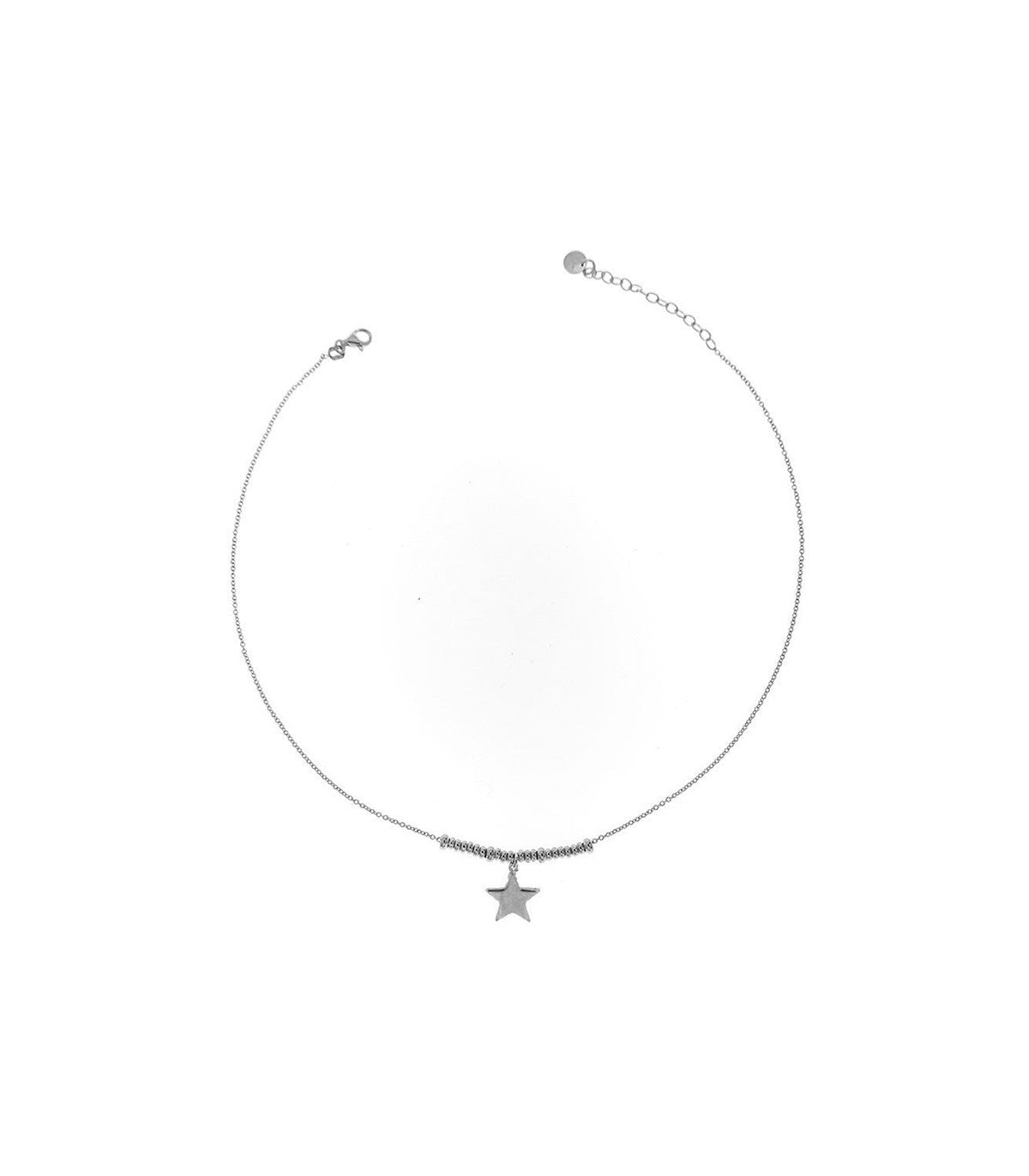 Collana Rue des Mille in argento con stella