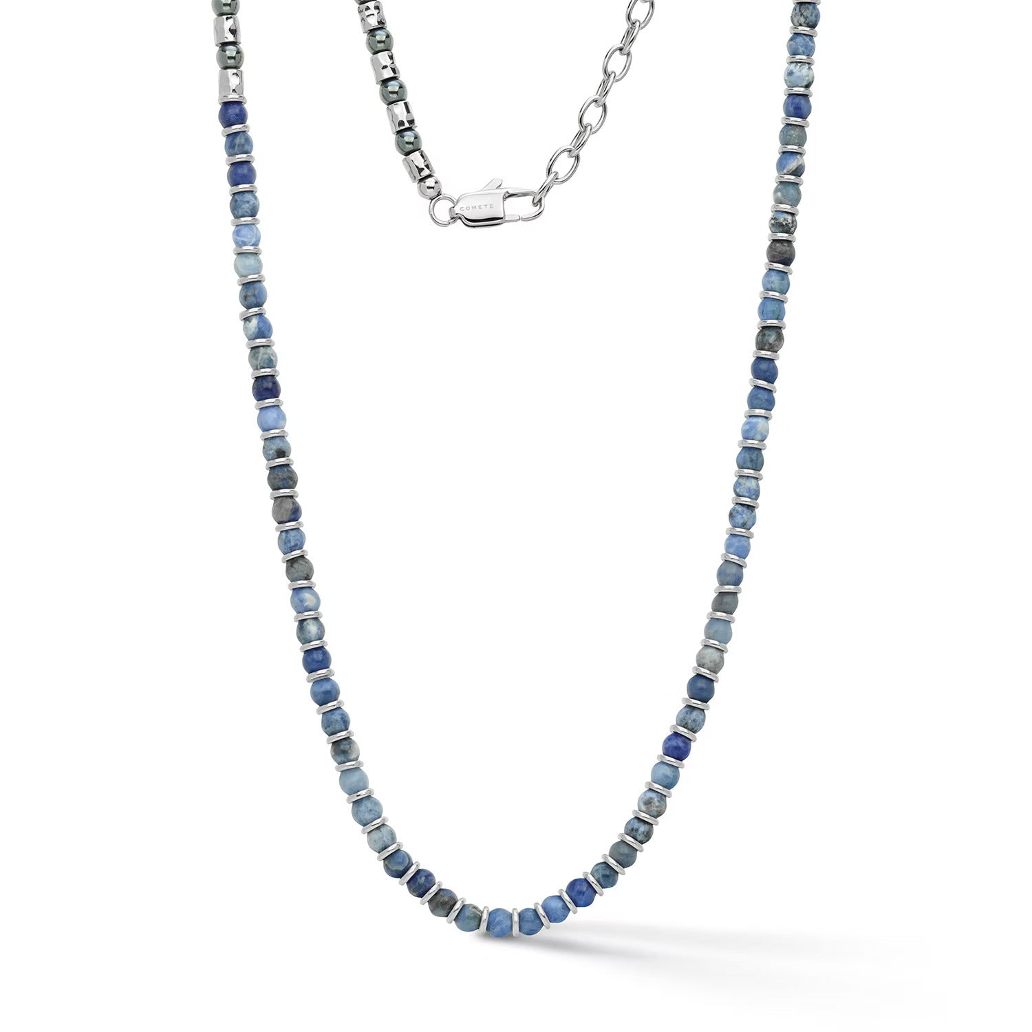Girocollo Comete con sodalite ed ematite