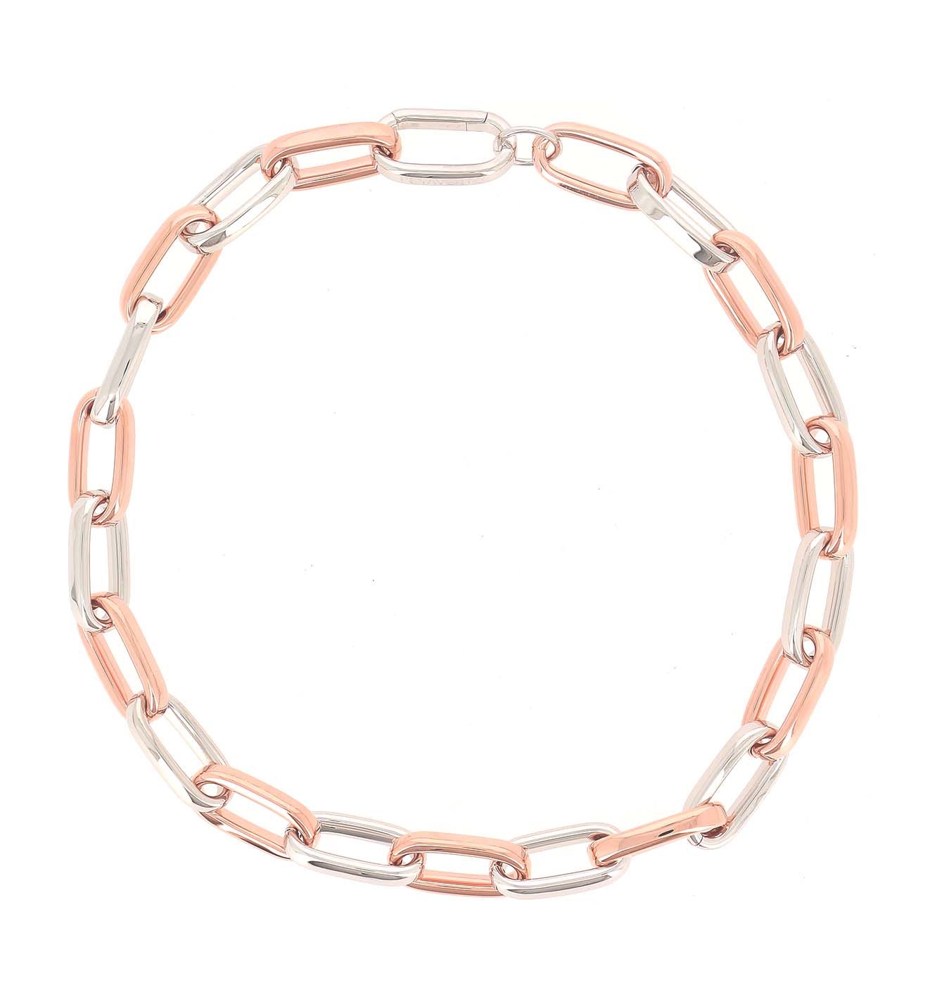 Collana Pesavento Elegance in argento laminato rosa