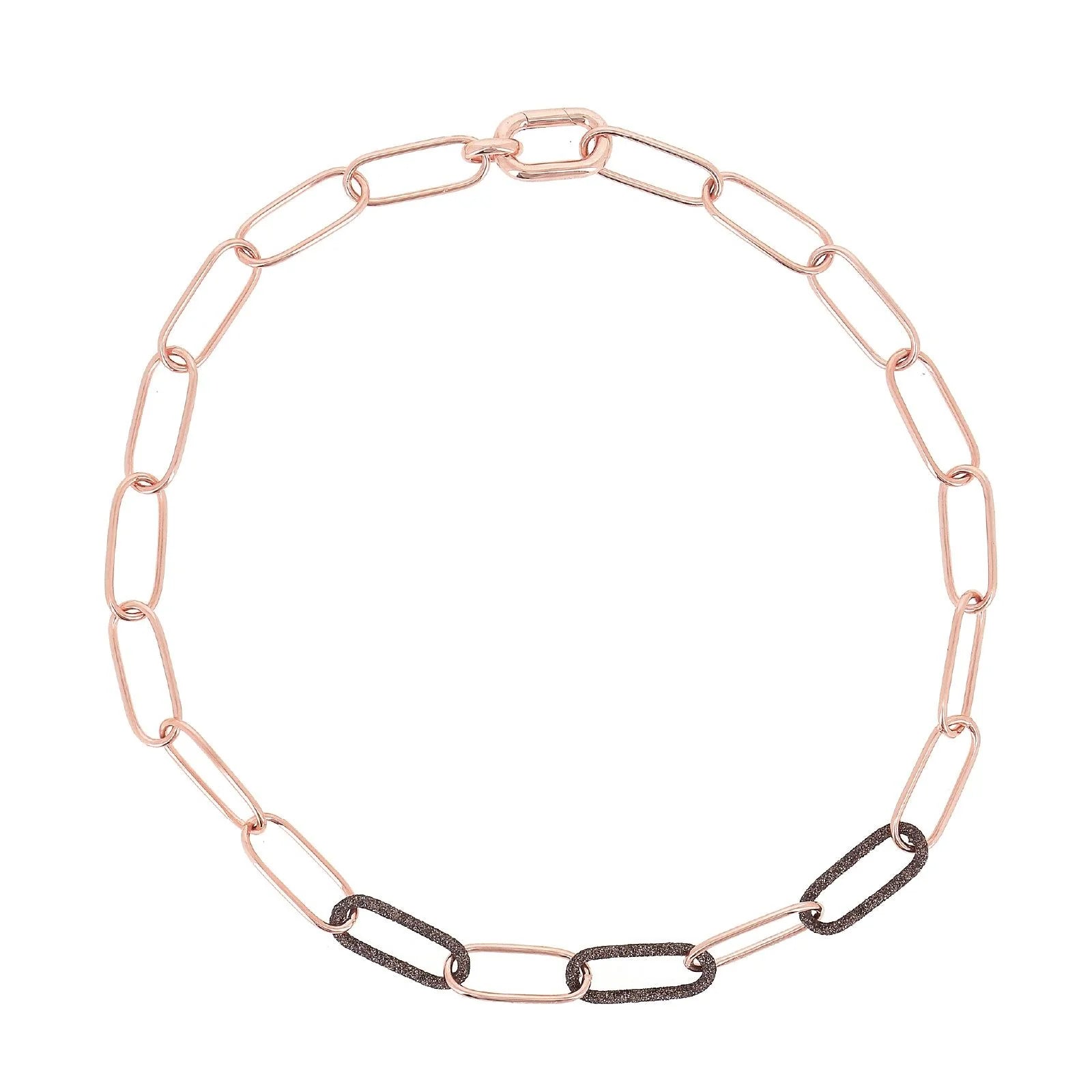 Collana Pesavento Polvere di sogni in argento laminato rosa