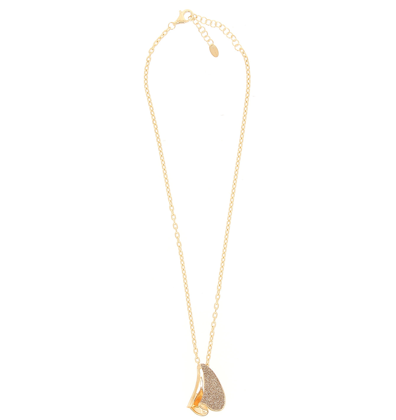 Collana Pesavento Polvere di Sogni in argento laminato giallo