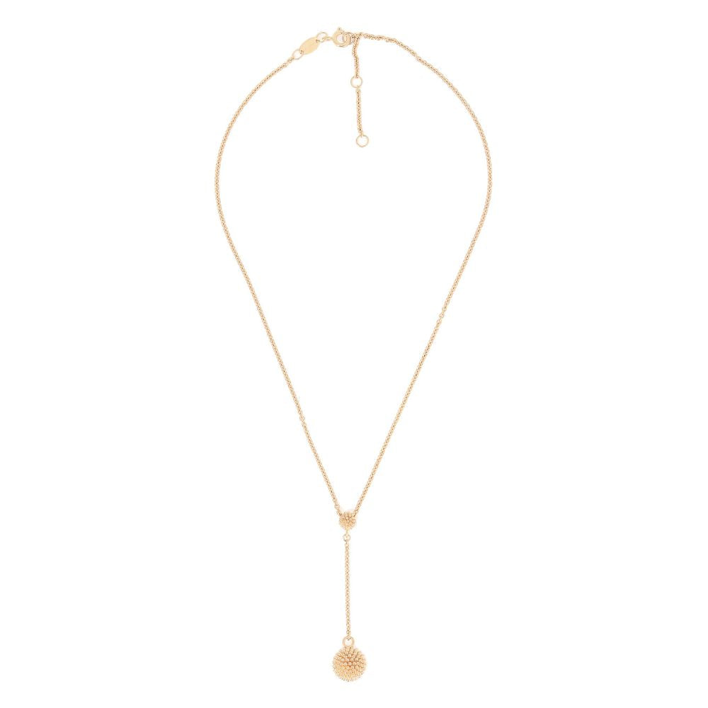 Collana Pesavento Pixel in argento laminato giallo