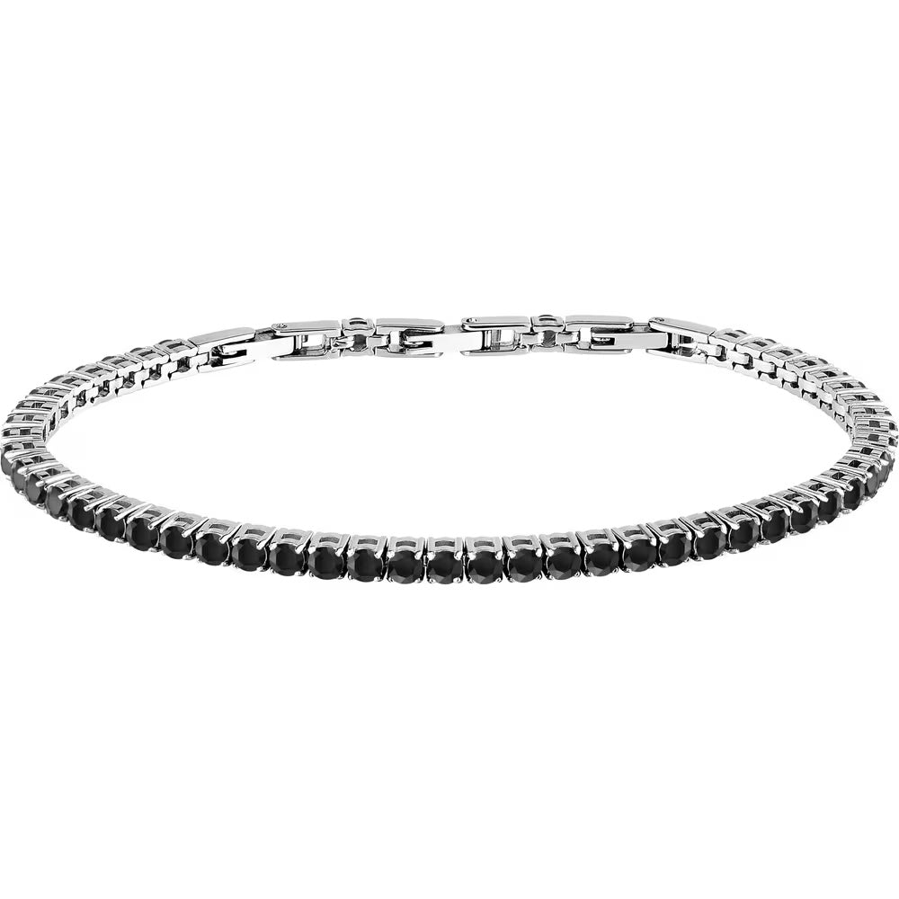 Bracciale Morellato Club con zirconi neri