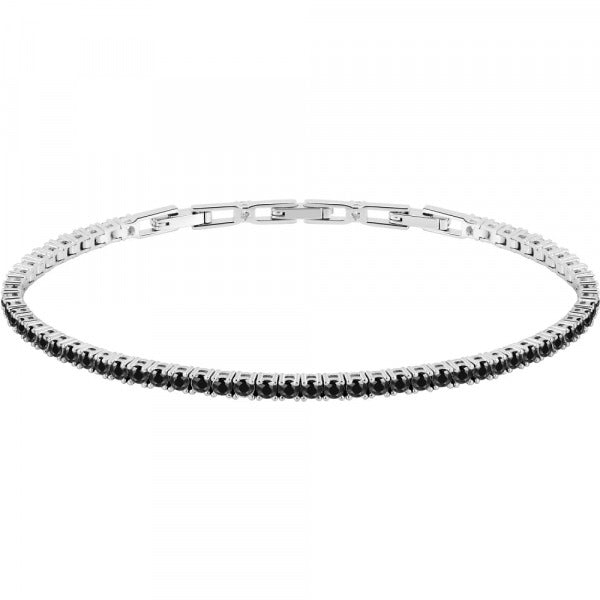 Bracciale Morellato Tesori tennis con zirconi neri