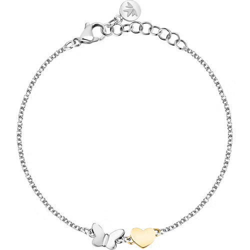 Bracciale Morellato Talismani con cuore e farfalla