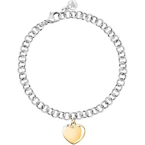 Bracciale Morellato Istanti con cuore pendente