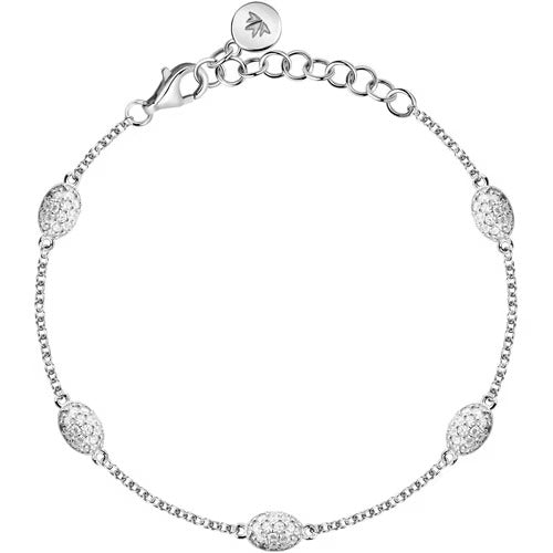 Bracciale Morellato Pavé in argento con zirconi