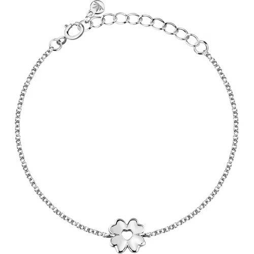 Bracciale Morellato Dono in argento con quadrifoglio