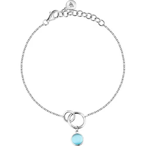 Bracciale Morellato Venezia in argento con pietre blu