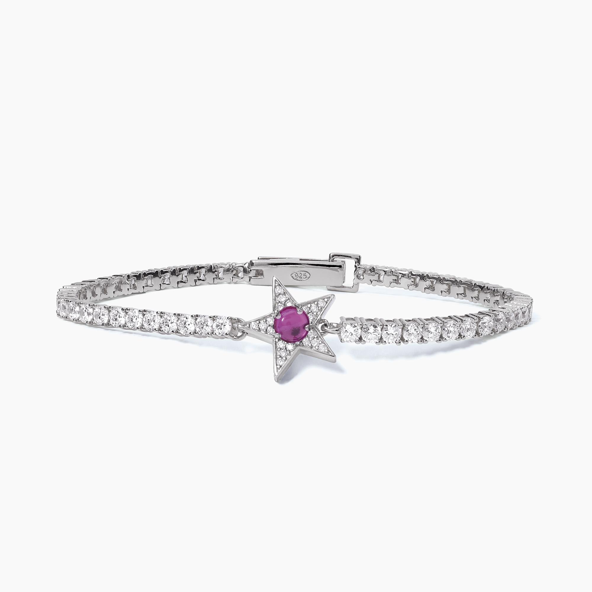 Bracciale Mabina Starlet tennis con stella taglia M