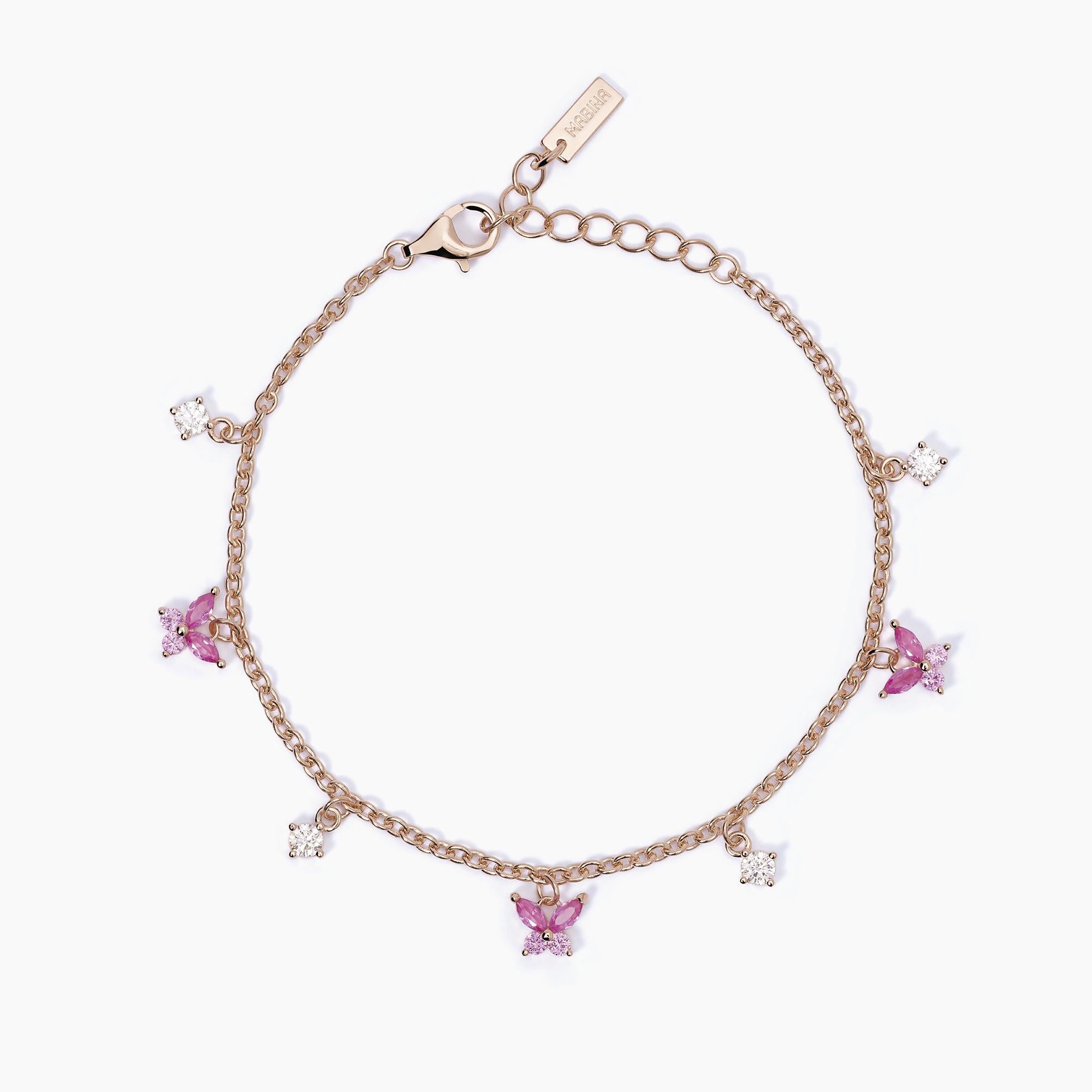 Bracciale Mabina Secret garden con charm