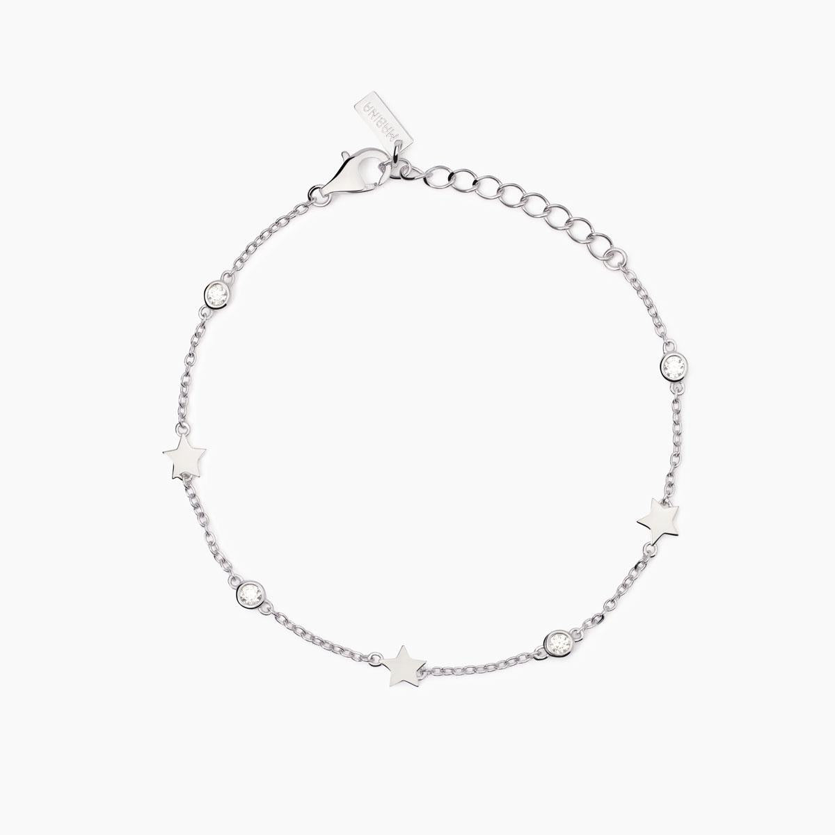 Bracciale Mabina Narciso in argento con stelle