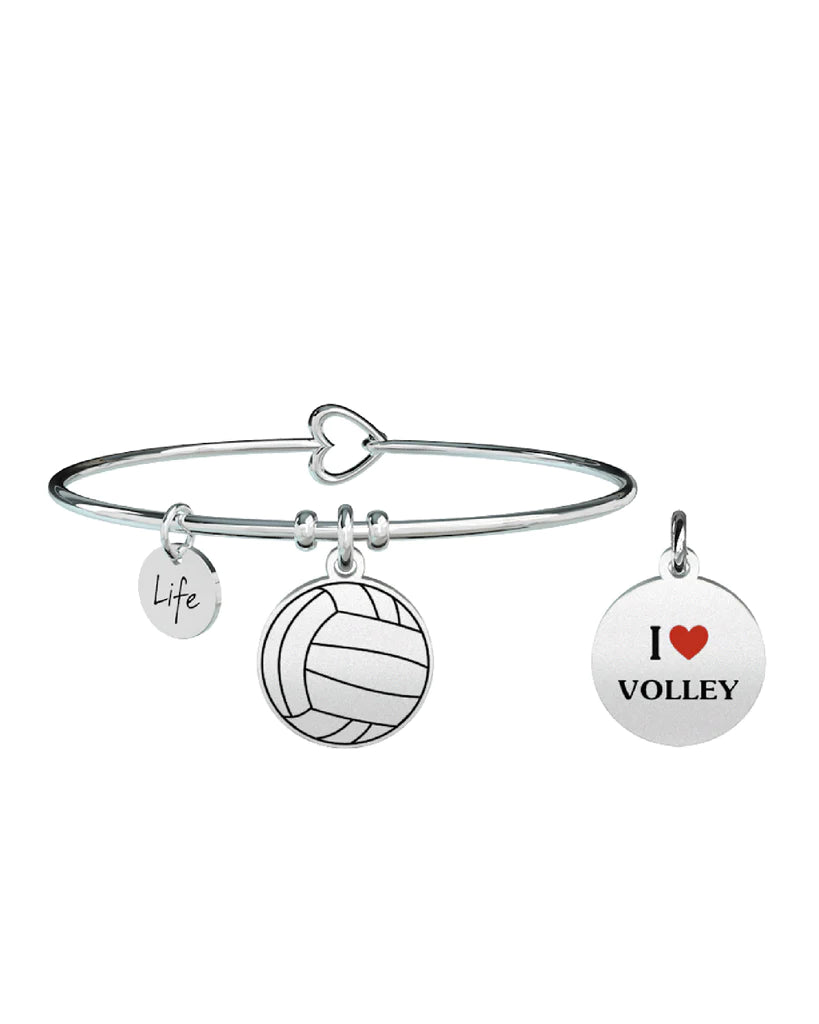 Bracciale Kidult Free Time I love volley
