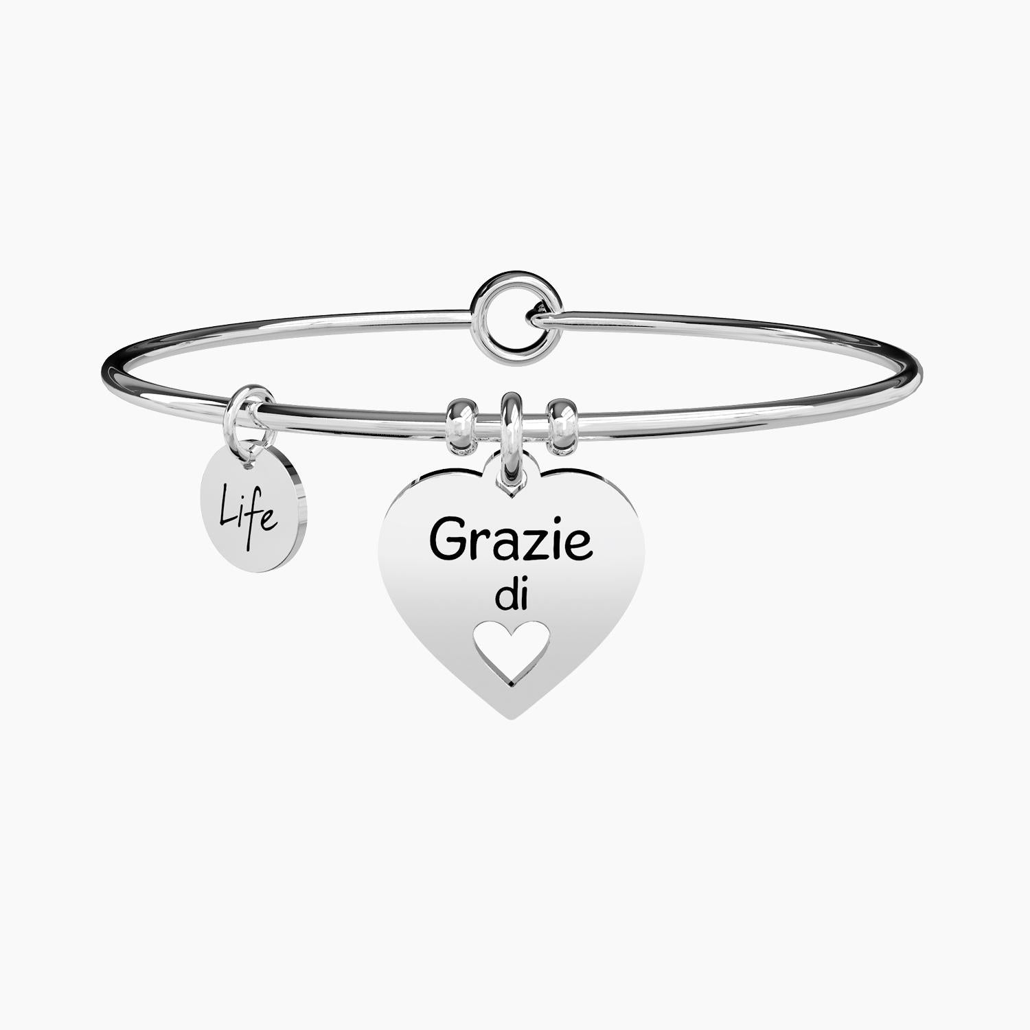 Bracciale Kidult Special Moments grazie di cuore