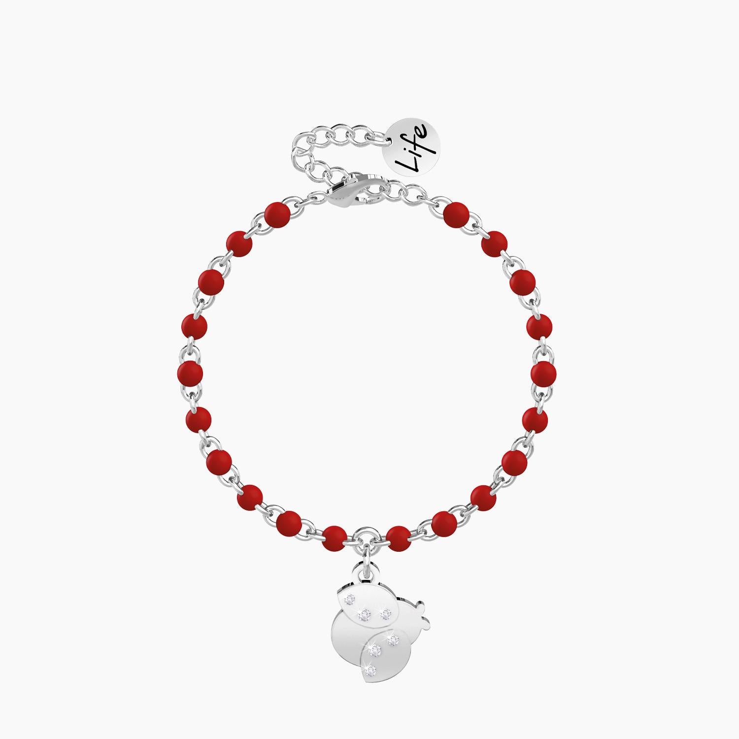 Bracciale Kidult Animal Planet con coccinella