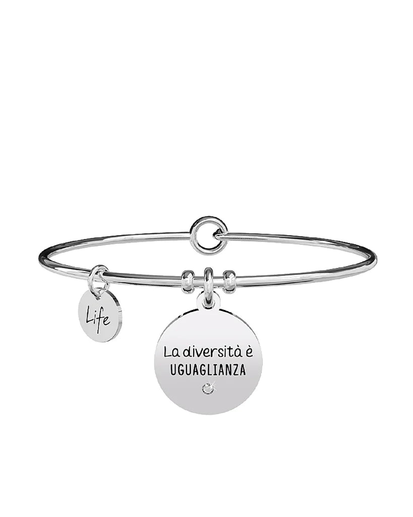 Bracciale Kidult Philosophy La diversità è uguaglianza