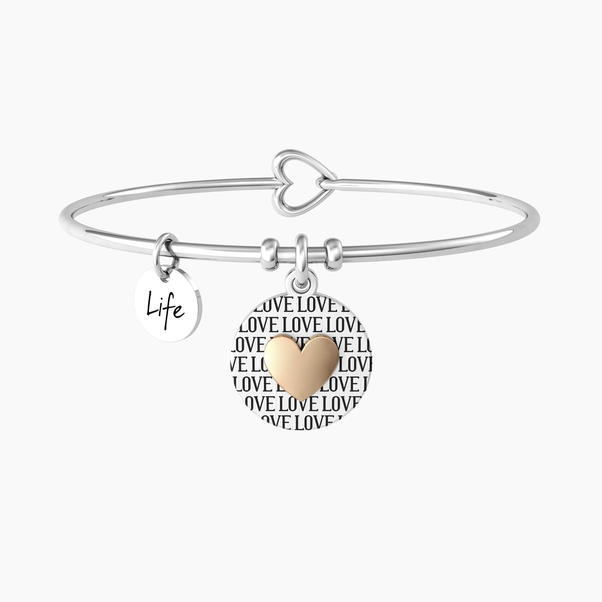 Bracciale Kidult Love con cuore