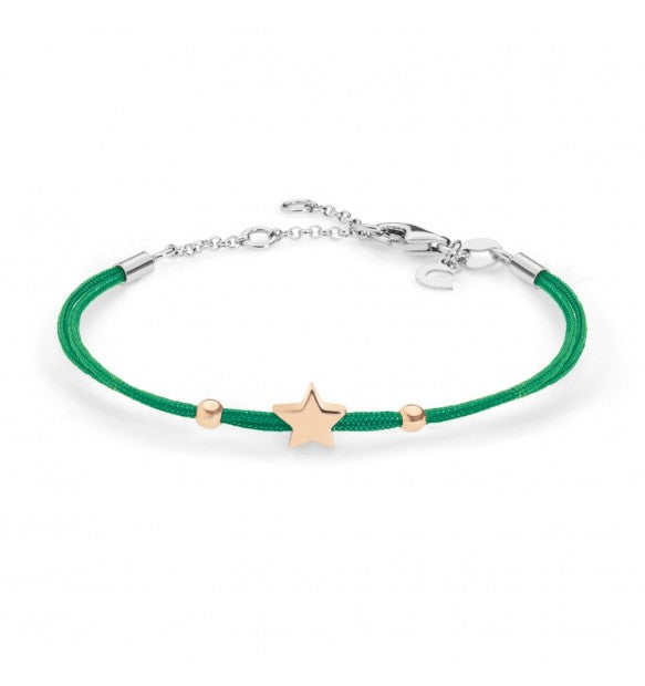 Bracciale Comete Stella cordino verse