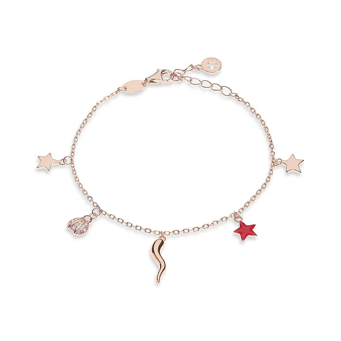 Bracciale Comete in argento Cornetto